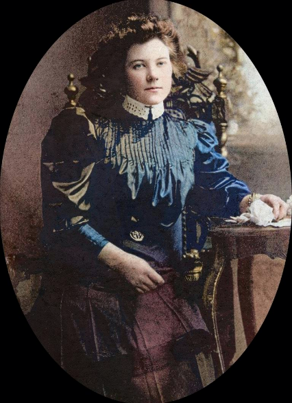 Gammelgammelfaster Ellen Friman. Hon var en av många som 