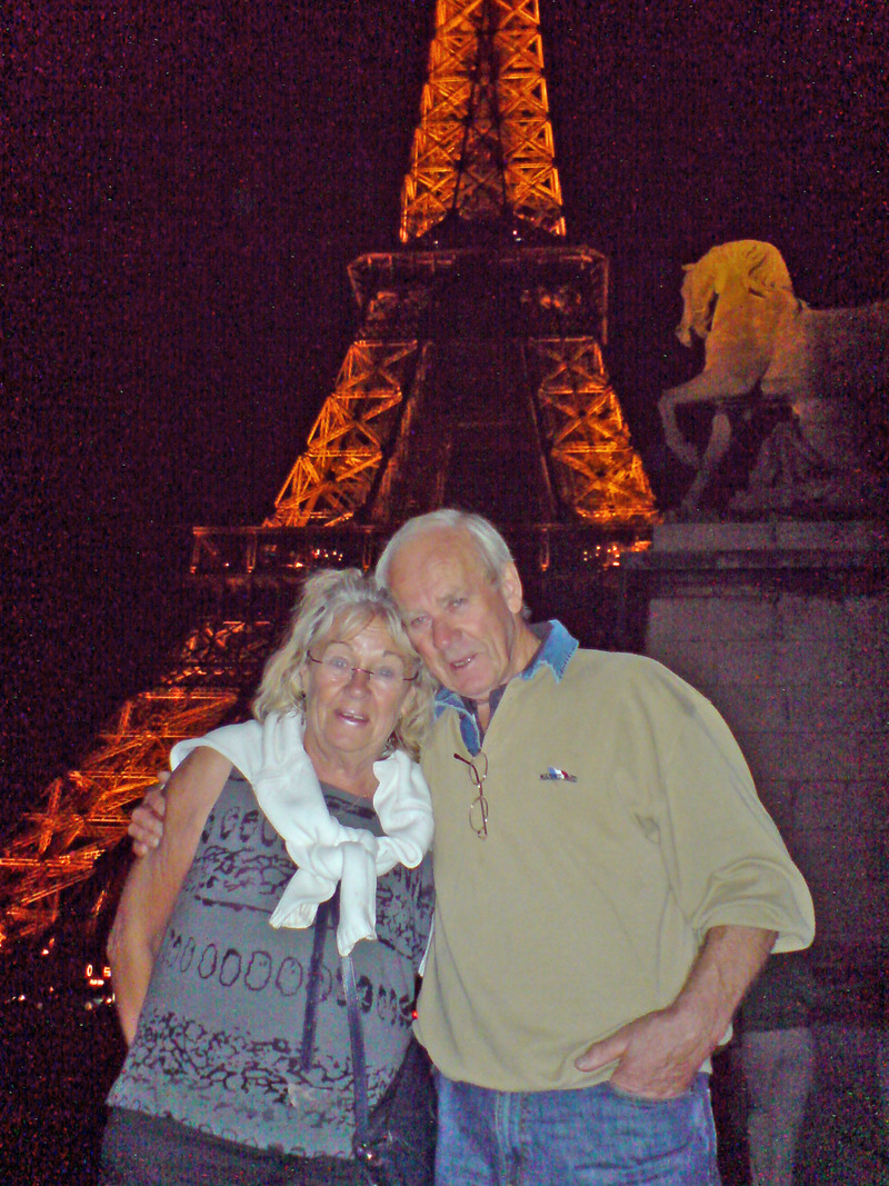 Gun och Åke i Paris